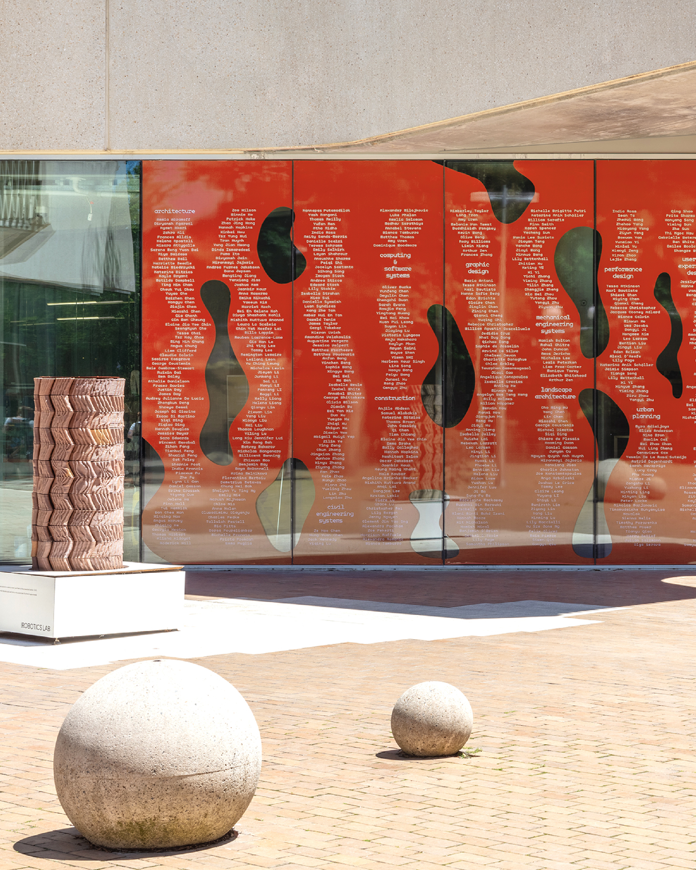 University of Melbourne, designX, title wall 01