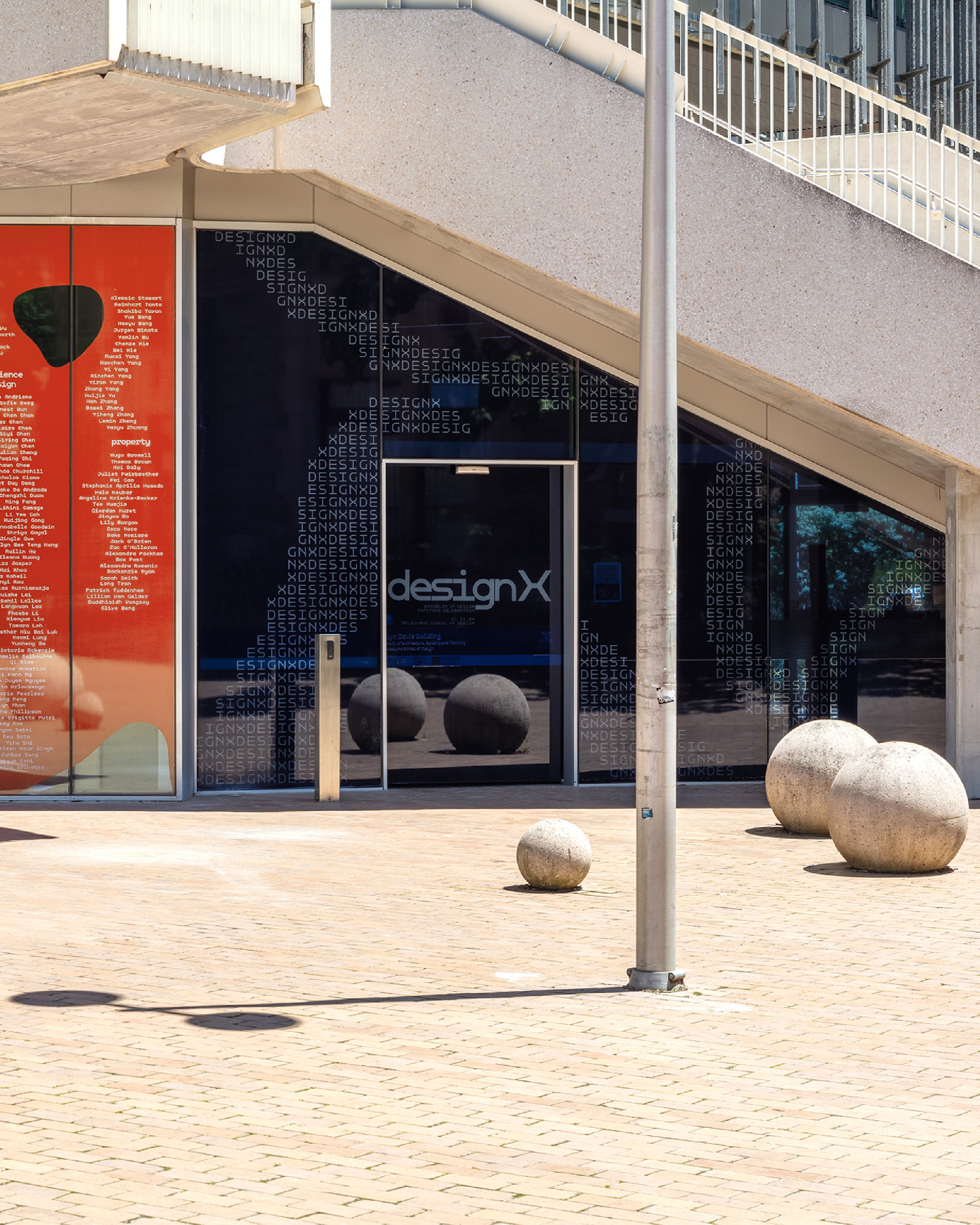 University of Melbourne, designX, title wall 02